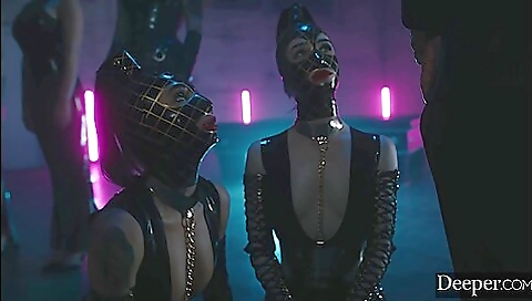 Slutty slut and cum on her face