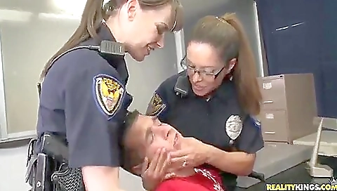 She's first for a ride and facial